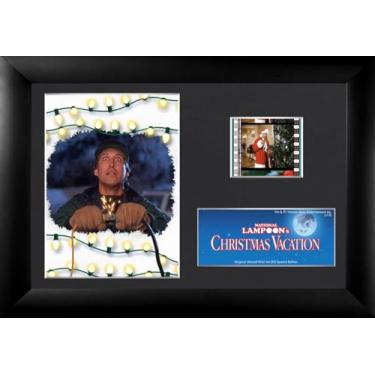Imagem de FILMCELLS National Lampoons Christmas Vacation – (S3) Apresentação MiniCell Desktop de 17,8 cm x 12,7 cm – Apresentando clipe de filme de 35 mm com suporte de cavalete – Filme colecionável