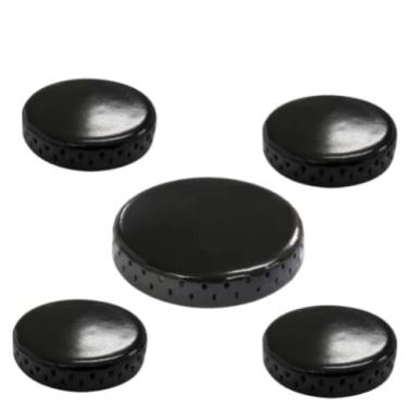 Imagem de Kit Espalhadores para Fogão Electrolux Chef 5 Bocas 4 Médios e 1 Gigante