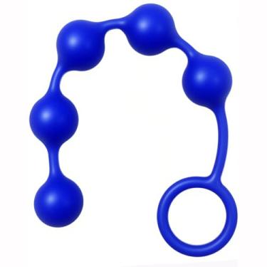 Imagem de Anal Beads Anal Toys 5 Balls Sex Toy Anal Butt Plug Prostate Massage Stimulator Anal Trainer Flexible Anal Chain Toys for Men Women Couples