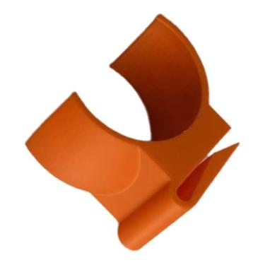 Imagem de Fenteer Colecionador de tênis para bolas de golfe, pegador de bolas de padel para áreas externas, pegador exclusivo de instalação rápida, recuperador de, Laranja