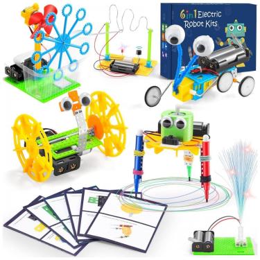 Imagem de Kit de Ciência STEM de Robótica e Projetos de Engenharia para Crianças de 6 a 12 Anos, WESAYEE