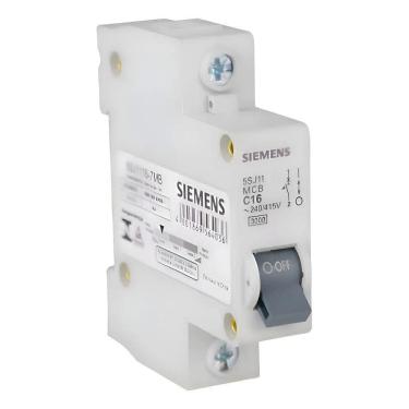 Imagem de Disjuntor Monopolar Siemens Curva C 10/16/20/25/3 10A