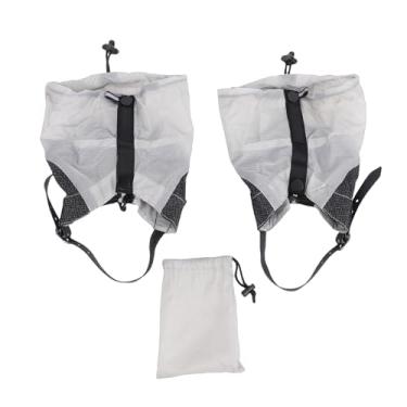 Imagem de Diydeg Polainas de Perna, Polainas de Bota sistemas de Fixação de 4 Pontos Cobertura Total Proteção de Pernas Areia Neve Polainas Revestidas Curtas para Caminhadas Capa de Sapato Caça (Meteorito