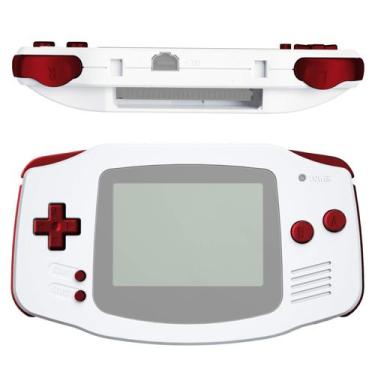 Imagem de Botões de substituição para Gameboy Advance GBA - Scarlet Red - eXtrem