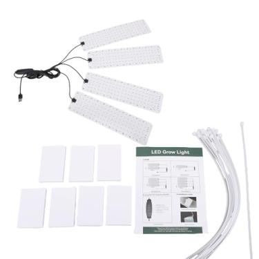 Imagem de AYNEFY Mudas Suculentas Lâmpadas Internas de Alto PPFD Luzes de Cultivo LED Luzes de Crescimento de Planta de Espectro Completo Função de Temporizador de Lâmpada de Crescimento de Plantas de Alto (4