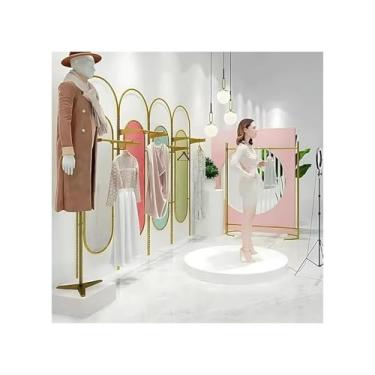 Imagem de Pedestal cilíndrico redondo para manequins e bolsas - elevadores de exibição de 50 x 30 cm, perfeitos para roupas/lojas de noivas e decoração de eventos, base de rodapé de festa