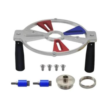 Imagem de Máquina De Corte E Gravação Ajustável Para Marcenaria Com Trilho Guia 