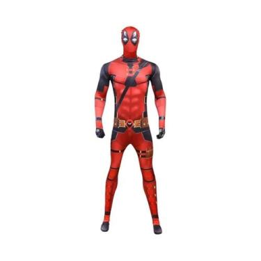 Imagem de Acessórios De Fantasia Cosplay Deadpool: Cinto, Espadas, Coldre De Pis