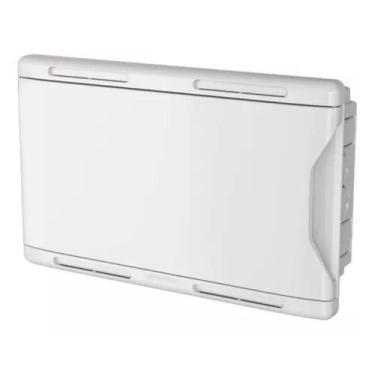 Imagem de Quadro sistema vdi embutir 30x20 tv rede telefone krona