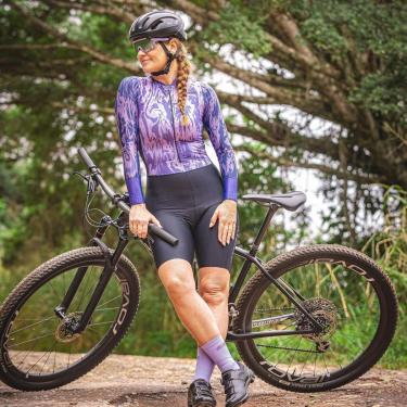 Imagem de Macaquinho Ciclismo Feminino Marcio May Moove Manga Longa Shape-Feminino