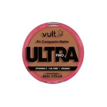Imagem de Pó Vult Compacto Matte Ultra Fino Cor V480 9g