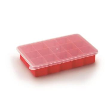 Imagem de Forma De Gelo Silicone P/ Congelar Papinha Fruta - 15 Cubos - Mimo Sty