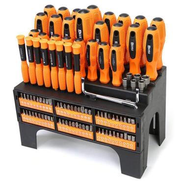 Imagem de Jogo De Chaves De Fenda 100 Peças Profissional