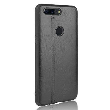 Imagem de Capa para celular onePlus 5T Proteção robusta 360° Capa de couro suave para onePlus 5T