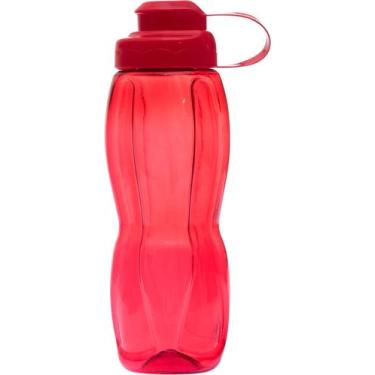 Imagem de Garrafinha Squeeze Agua Plástico Reforçada 700ml - MasterUtil, Verm, T