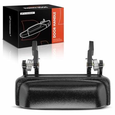 Imagem de A-Premium Maçaneta externa da porta dianteira do motorista ou do passageiro compatível com Ford Ranger 2001-2011 e Mazda B2300 2001-2010, B2500 2001, B3000 2001-2008, B4000 2001-2010, preto