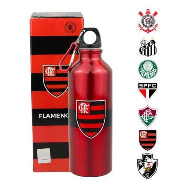 Imagem de Garrafa Fluminense Squeeze Time Futebol Oficial Licenciado - Mileno, F