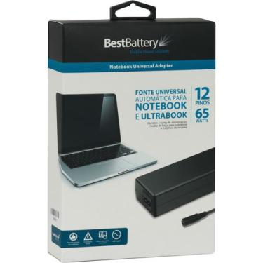 Imagem de Fonte Universal para Notebook Positivo 65W - BestBattery, 65 Watts