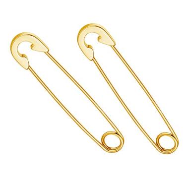 Imagem de Brincos minimalistas punk de aço inoxidável cartilagem de segurança brincos de argola de pressão para presentes femininos e masculinos, Aço inoxidável