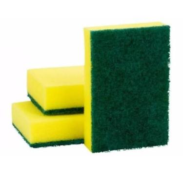 Imagem de Esponja Dupla Face Para Lavar Louça 04 UNID - MOP