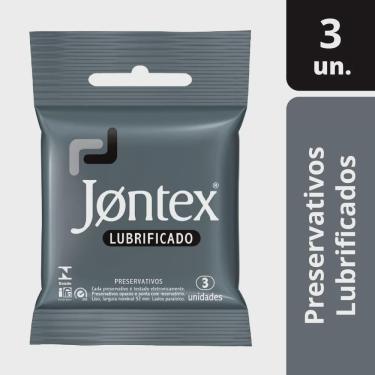 Imagem de Preservativo jontex lubrificado com 3 unidades