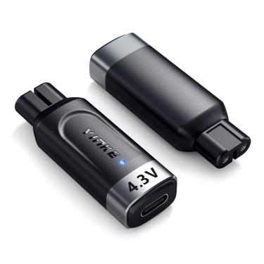Imagem de Adaptador de carregador de barbeador elétrico usb-c para Philips Norelco