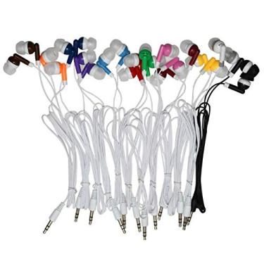 Imagem de Fones de ouvido grandes atacado para crianças (pacote com 25), 12 cores sortidas, para escolas, bibliotecas, hospitais da Deal Maniac