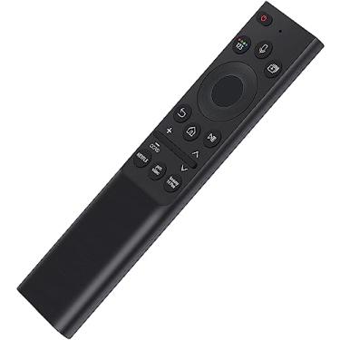 Imagem de Controle remoto de voz inteligente de substituição BN59-01357A compatível com Samsung TV 2021 modelo Q60A QN90A QN85A QN900A QN800A LS03A Q80A Q70A com botões Samsung TV Plus Netflix Prime Video