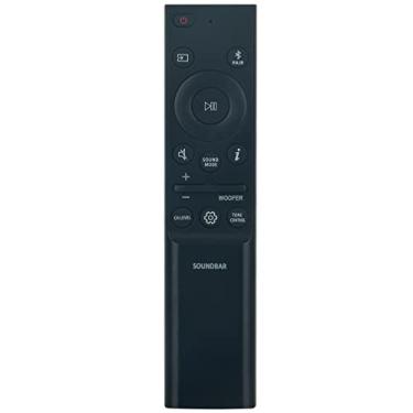 Imagem de Controle remoto de substituição AH81-15498A aplicável para Samsung Soundbar HW-B550 HW-B43C HW-B53M HW-B53C HW-B63C HW-B63M HW-B67C HW-B550/ZA HW-B43C/ZA HW-B53M/ZA HW-B53C/ZA HW-B53C/ZA HW-B53C/ZA