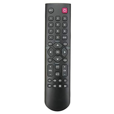 Imagem de 06-520W37-E003X controle remoto de substituição aplicável para TCL TV 40FD2700 48FD2700 49D100 LE19HDP11 LE46FHDE5300 23F3300 28D2700 32B2800 32D1000 LE39FF HDE3010 32D2700 40D100 LE32FHDE3010