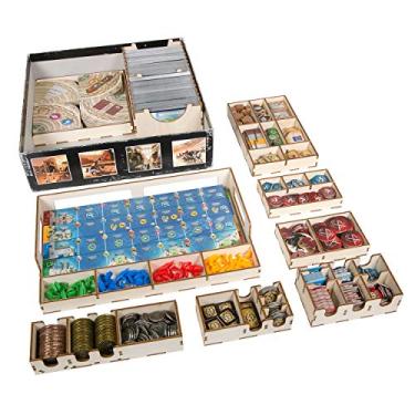 Imagem de The Broken Token Game Organizer for 7 Wonders and Expansions, including Armada