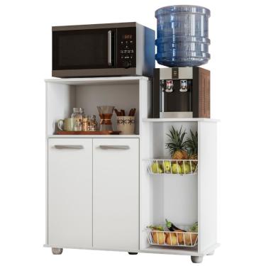 Imagem de Armário Multiuso Fruteira Sollys 2 Portas Branco Poliman