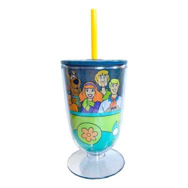 Imagem de Taça Com Canudo Scooby Doo Na Máquina De Mistério - 600ml