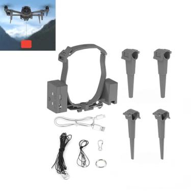 Imagem de LICHIFIT Sistema de drone Airdrop com trem de pouso para DJI Mavic 4 Pro fotossensível, lançador, transporte, liberação de carga útil, dispositivo de queda de ar, pernas estendidas