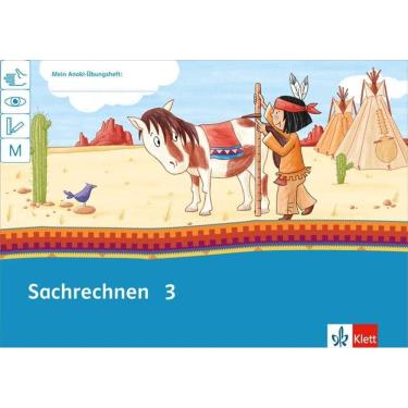 Imagem de Mein Anoki-Übungsheft - Sachrechnen Klasse 3: Übungsheft Klasse 3 Broschüre – 6. August 2015