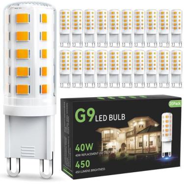 Imagem de Lâmpada LED VOLIVO G9 4W 2700K 450lm 120V, não regulável, pacote com 2