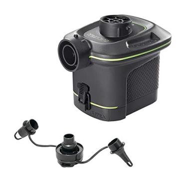Imagem de Intex, Bomba de Ar elétrica para colchões, bóias e botes, funcionamento rápido, à 6 pilhas tipo "C", média