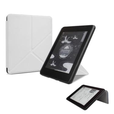 Imagem de Yzlvigrous 7 Polegadas Capa para Kindle Oásis 9/10ª Geração 2017/2019, Cobertura de Casca de Origami Ultrafina com Tampa Traseira de PC com Recurso de Vigília do Sono Automático