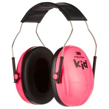 Imagem de Abafador Protetor de Ruidos Infantil Peltor KIDS Rosa