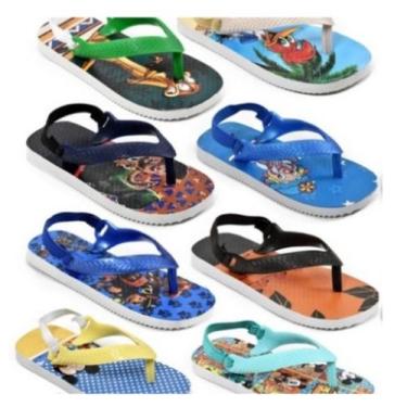Imagem de SANDALIA CHINELO DE ELASTICO PRA BEBE INFANTIL CH5 TucLele, Aleatório 