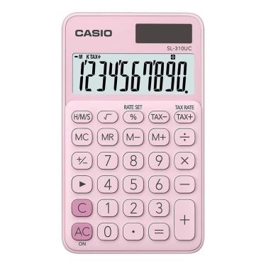 Imagem de Calculadora De Bolso 10 Digitos Rosa Sl-310uc-pk