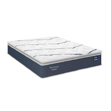 Imagem de Colchão King Molas Ensacadas Magnum Pillow Top (193x203x28) - Plumatex