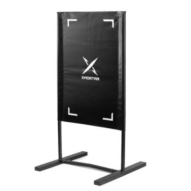 Imagem de Xmortar Alvo Strike Zone para bolas de beisebol de plástico – moldura toda de metal – compatível com bolas Wiffle e Blitzballs