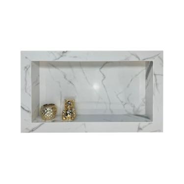 Imagem de Nicho 100% Porcelanato Carrara 70x40 Banheiro