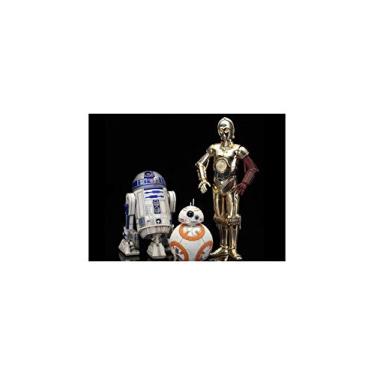 Imagem de Kotobukiya Star Wars Episódio 7 O Despertar da Força C-3PO & R2-D2 e BB-8 ArtFX+ Statue