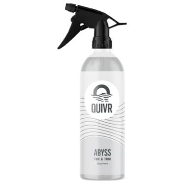 Imagem de QUIVR Abyss Tire Dressing 946 ml – Acabamento acetinado profundo para pneu e curativo de acabamento, fórmula sem tiras, diluição personalizável para pneus, plásticos e acabamento interno – Realçador