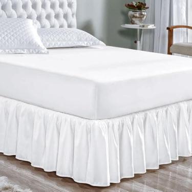 Imagem de Protetor de Colchão Impermeável O SILENCIOSO – Solteiro 090 x190 cm, branco, Pequeno solteiro