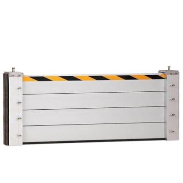 Imagem de CFLNYC Reusable Aluminum Flood Barriers for Home Doors - 3 to 18ft Long, Indoor/Outdoor Garage Door Water Stopper Shield(H 2.6ft(80cm),8.5ft(259cm))
