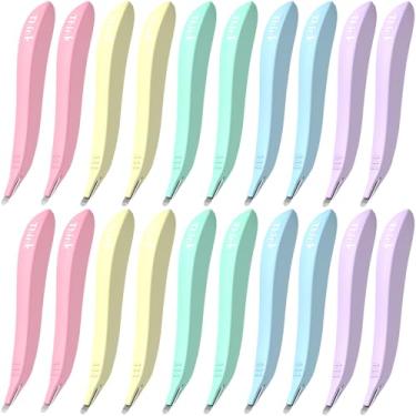 Imagem de THINKLEARN 20 peças de ferramenta de remoção de grampos magnéticos a granel - Removedor de grampeador multicolorido profissional para remoção rápida e sem esforço, para escritório, escola, uso