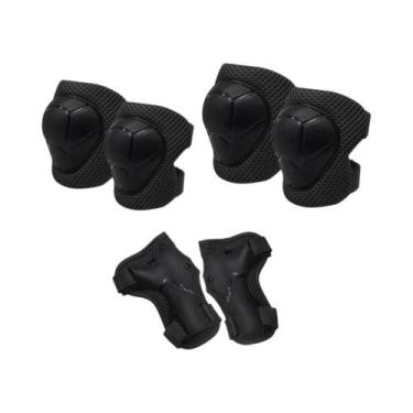 Imagem de Conjunto De Protetores De Cotovelo E Joelho Para Crianças E Jovens, Pr